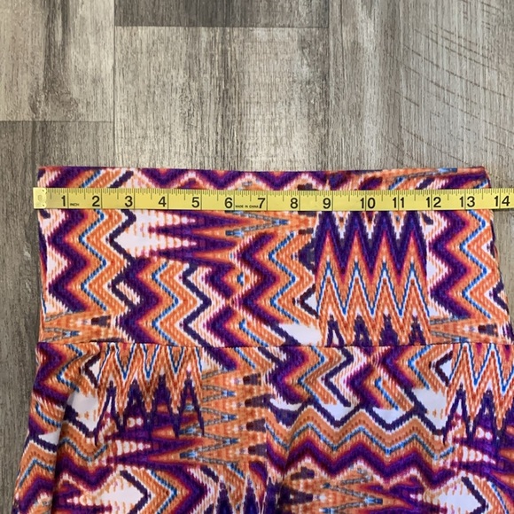 Lilly Star Geometric Maxi Skirt Pull On Large - Picture 5 of 7